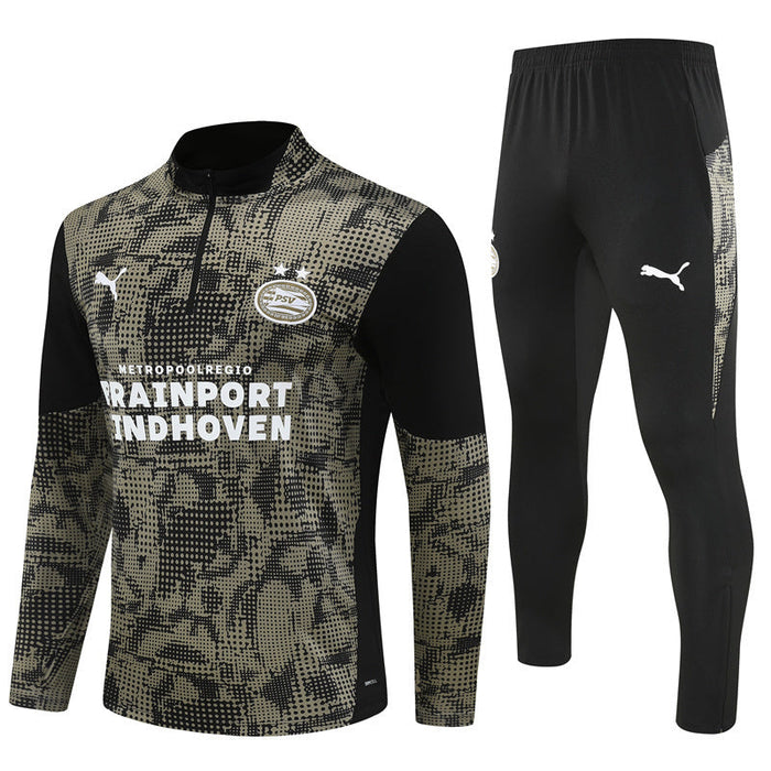 PSV Eindhoven 25-26 | Black Camouflage Pattern | Tracksuit
